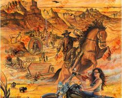 Motorcycle Paintings - Sturgis Series by Marc Lacourciere