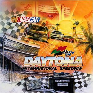 NASCAR Artwork - Daytona by Marc Lacourciere