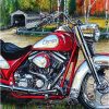 Motorcycle Artwork - Easy Rider Edition by Marc Lacourciere