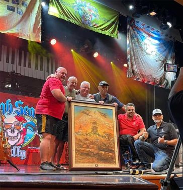 Artwork Auction on High Seas Rally to Support Injured Veterans