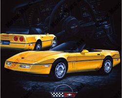 Corvette Artwork by Marc Lacourciere