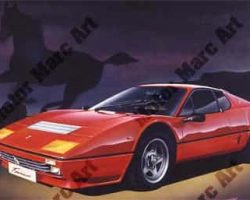 Ferrari Artwork by Marc Lacourciere