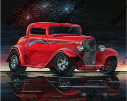 Hot Rod Artwork by Marc Lacourciere