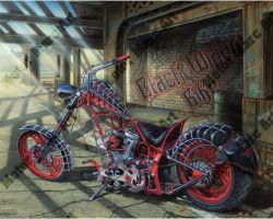 Motorcycle Artwork by Marc Lacourciere