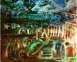 Grand Prix Artwork by Marc Lacourciere
