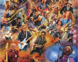 Fender Guitars Artwork by Marc Lacourciere