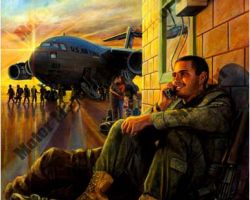 Military Artwork by Marc Lacourciere