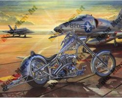 Motorcycle Artwork by Marc Lacourciere