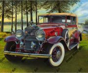 Classic Car Artwork by Marc Lacourciere