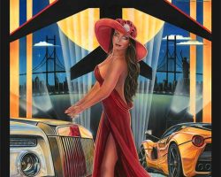 Exotic Car Artwork - The Elite by Marc Lacourciere
