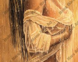 Boudoir Artwork - Wet Beauty by Marc Lacourciere