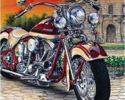 Motorcycle Artwork by Marc Lacourciere