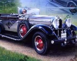 Classic Car Artwork by Marc Lacourciere