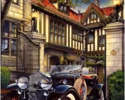 Classic Car Artwork by Marc Lacourciere