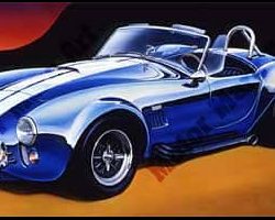 Sportscar Artwork by Marc Lacourciere