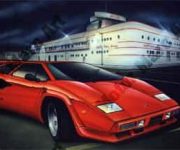 Lamborghini Artwork by Marc Lacourciere