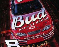 NASCAR Artwork - Dale Earnhardt by Marc Lacourciere