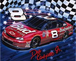 NASCAR Artwork - Dale Earnhardt by Marc Lacourciere
