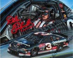 NASCAR Artwork - Dale Earnhardt by Marc Lacourciere