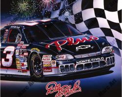 NASCAR Artwork - Dale Earnhardt by Marc Lacourciere