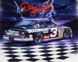 NASCAR Artwork - Dale Earnhardt by Marc Lacourciere