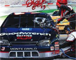 NASCAR Artwork - Dale Earnhardt by Marc Lacourciere