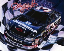 NASCAR Artwork - Dale Earnhardt by Marc Lacourciere