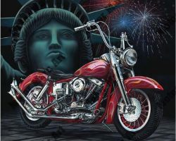 Motorcycle Artwork by Marc Lacourciere