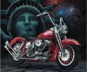 Motorcycle Artwork by Marc Lacourciere