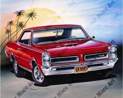 Classic Car Artwork by Marc Lacourciere