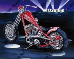 Motorcycle Paintings by Marc Lacourciere