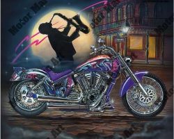 Motorcycle Artwork by Marc Lacourciere