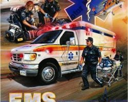 Ambulance Artwork by Marc Lacourciere