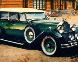 Classic Car Artwork by Marc Lacourciere