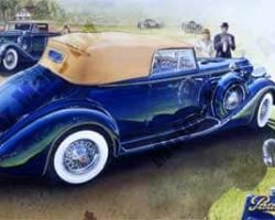 Classic Car Artwork by Marc Lacourciere