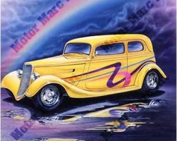 Hot Rod Artwork by Marc Lacourciere