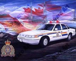 Police Artwork by Marc Lacourciere