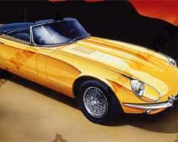 Jaguar Artwork by Marc Lacourciere