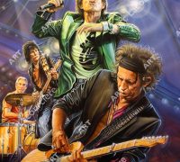 Rolling Stones Artwork - Portrait by Marc Lacourciere