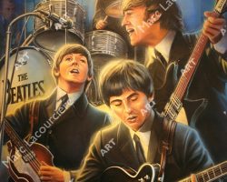 Beatles Artwork - Portrait by Marc Lacourciere