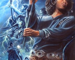 The Doors Artwork - Portrait by Marc Lacourciere