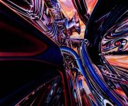 Motorcycle Artwork - Tropic Iron by Marc Lacourciere