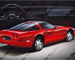 Corvette Artwork by Marc Lacourciere