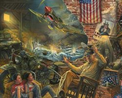 Motorcycle Artwork - Open Road Series by Marc Lacourciere