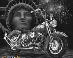 Motorcycle Artwork by Marc Lacourciere