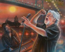 Bob Seger Artwork - Portrait by Marc Lacourciere