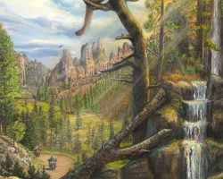 Motorcycle Artwork - Wildlife Series by Marc Lacourciere